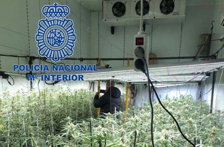 Operación antidroga en Extremadura