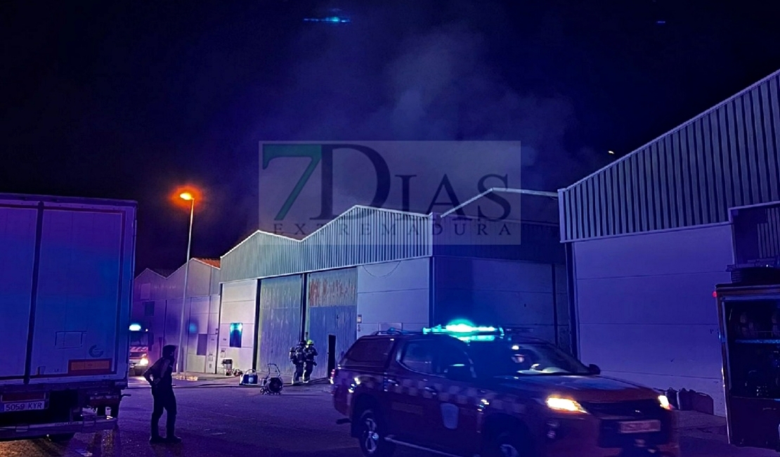 Dos incendios relevantes en empresas este martes en Extremadura