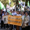 Cientos de personas gritan &quot;NO&quot; al macrovertedero de Salvatierra en Badajoz