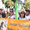 Cientos de personas gritan &quot;NO&quot; al macrovertedero de Salvatierra en Badajoz