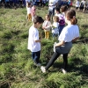 Más de 500 personas recorren los terrenos donde iría el macrovertedero de Salvatierra