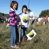 Más de 500 personas recorren los terrenos donde iría el macrovertedero de Salvatierra