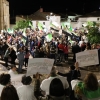 1000 personas en La Parra: &quot;Extremadura no se vende, se defiende&quot;