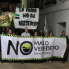 1000 personas en La Parra: &quot;Extremadura no se vende, se defiende&quot;