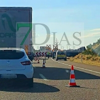 Retenciones en la A-66 por un accidente de tráfico