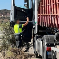 Un camionero circula en sentido contrario por la A-5 a su paso por Extremadura