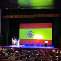 Acto conmemorativo de los 44 años de la Constitución Española en Badajoz