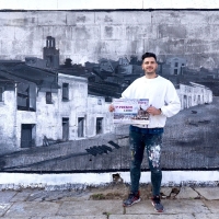 Pedro Almeida gana la III edición del concurso de arte urbano Badajoz Pinta