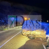 Accidente de tráfico en la carretera BA-155