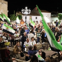 1.000 personas en La Parra: "Extremadura no se vende, se defiende"