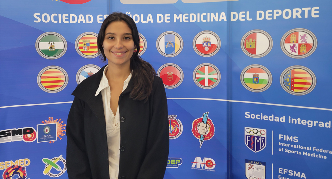 Una alumna de la UEx galardonada en las X Jornadas Internacionales de Medicina del Deporte