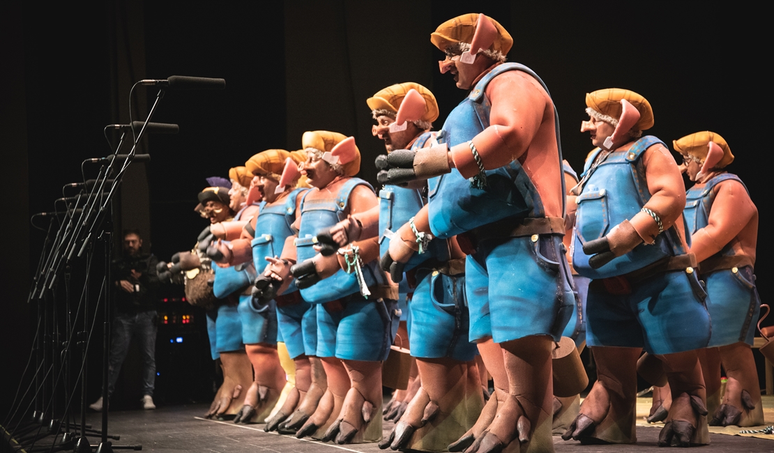 Sorteo del orden de actuación del Concurso de Agrupaciones de Carnaval en Mérida