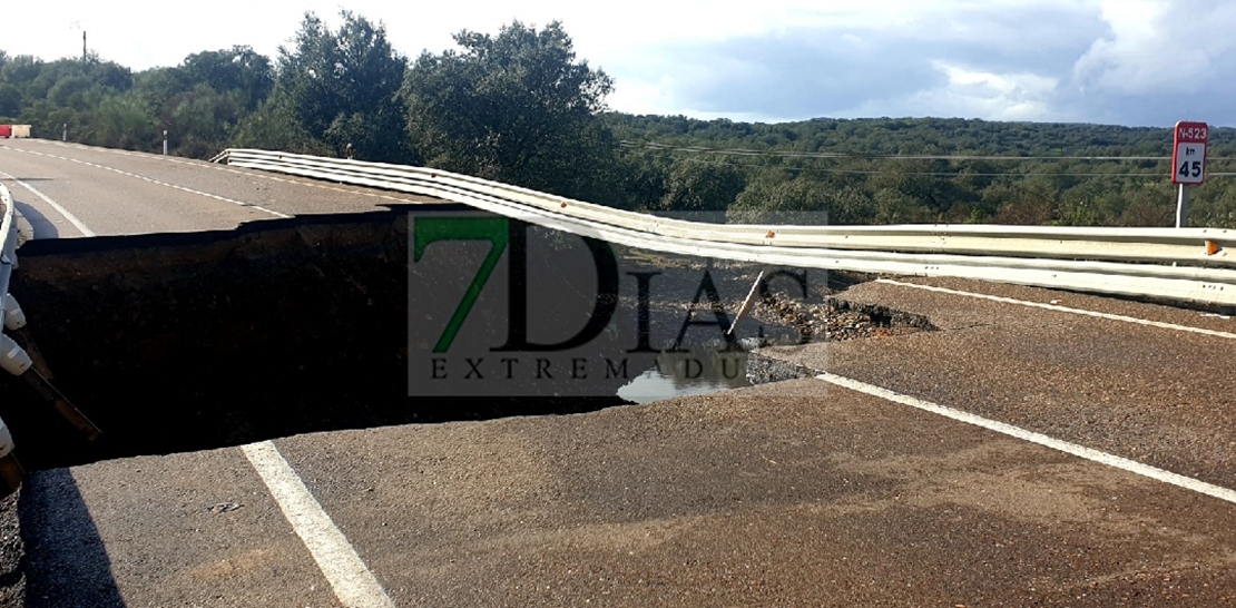 Parte de la N-523 se abre al tráfico