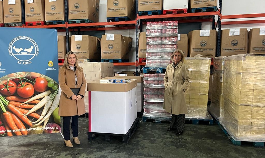 Mercadona dona más de 4.770 kilos de alimentos al bando de alimentos de Badajoz