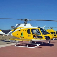 Un helicóptero se une al dispositivo de búsqueda del extremeño desaparecido