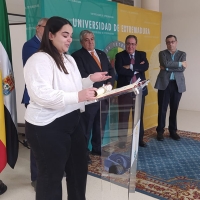 Laura Toribio es el mejor expediente académico de Enfermería de la UEx