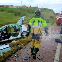 Varios heridos en una grave colisión en la EX -346