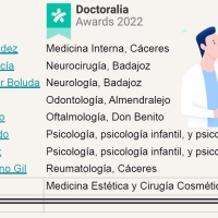 8 profesionales sanitarios de Extremadura nominados a los Doctoralia Awards 2022
