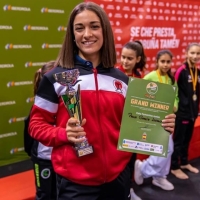 La extremeña Paola García ganadora de la Liga Nacional de karate