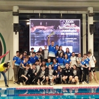El club natación Badajoz campeón de Extremadura absoluto