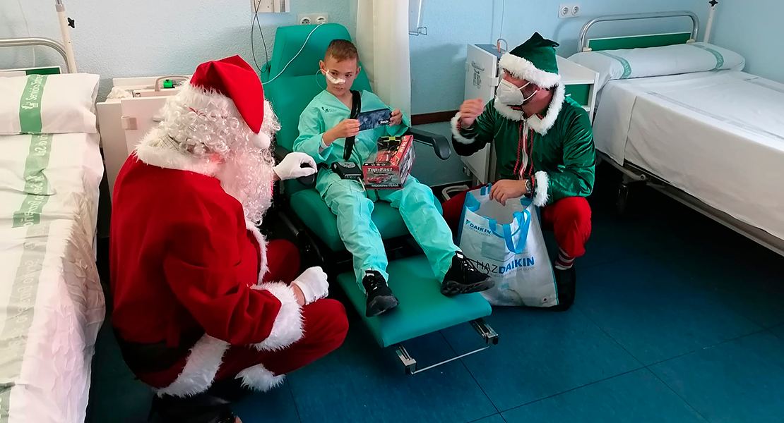 Papá Noel entregará regalos a los niños del Hospital Materno Infantil en Badajoz