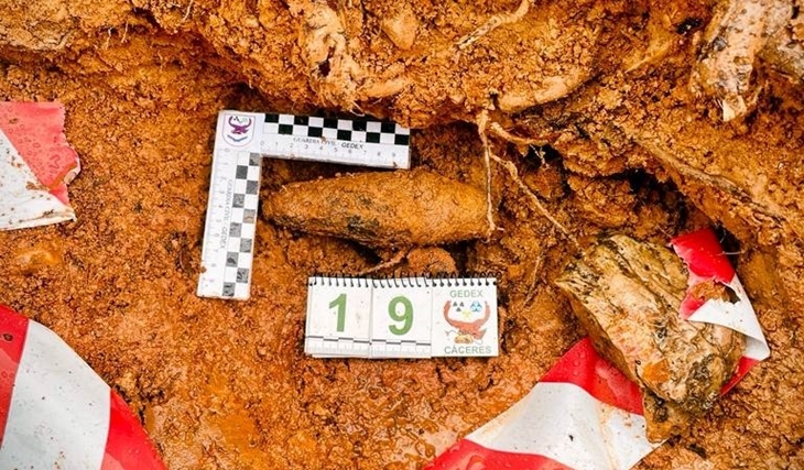 Desactivan una granada de la Guerra Civil hallada en una finca extremeña