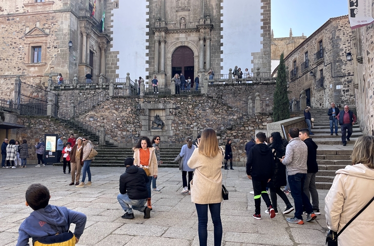 Noviembre de 2022 fue el mejor noviembre turístico de la historia de Cáceres