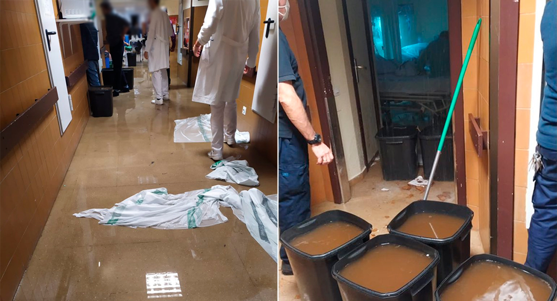 Se inunda el Hospital Universitario con pacientes dentro