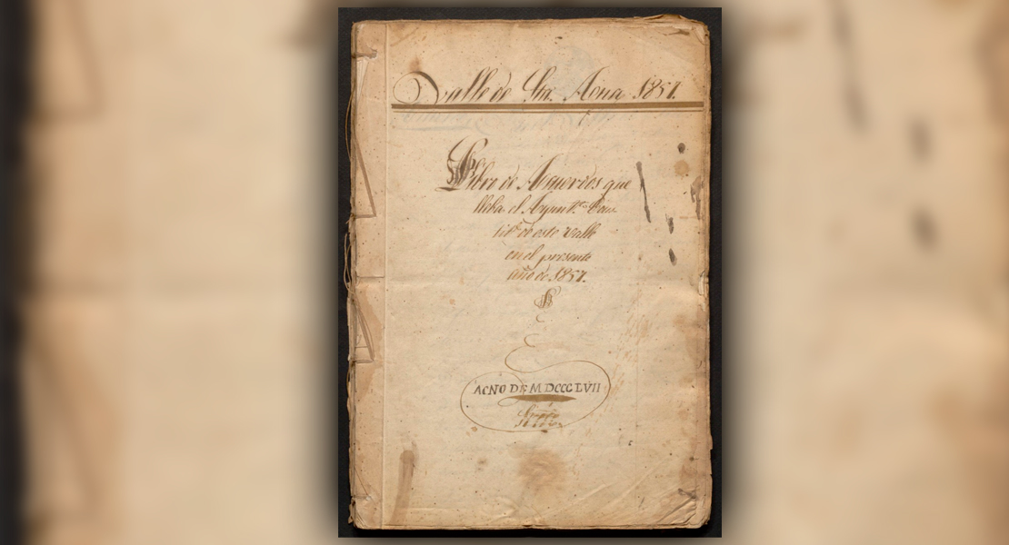 Los libros que muestran con detalle la vida y costumbres de Valle de Santa Ana