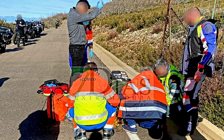 Un nuevo accidente deja otro herido grave este sábado en Extremadura