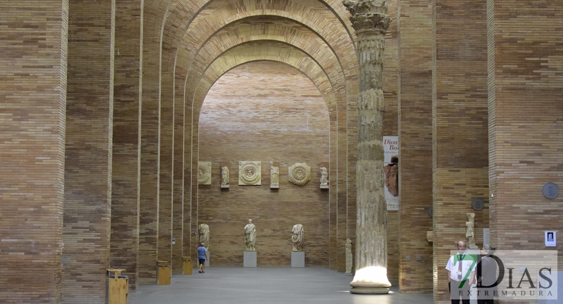 Las obras de mejoras en el Museo de Arte Romano de Mérida a punto de finalizar