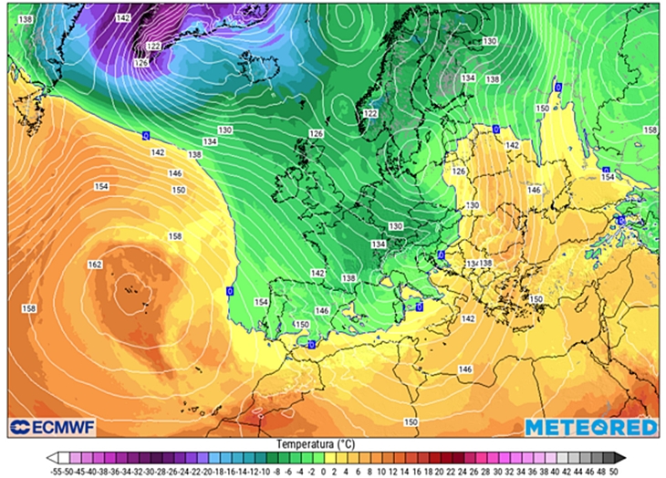 Posible entrada de aire polar la próxima semana