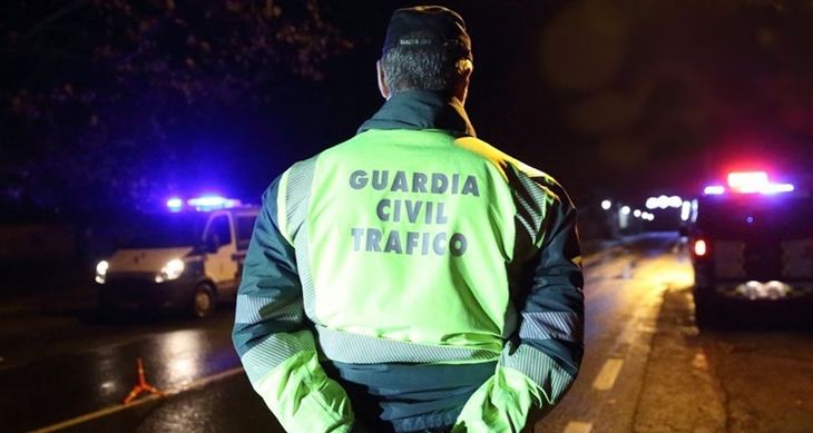 Accidente de madrugada en el túnel de Miravete: herido un joven de 26 años