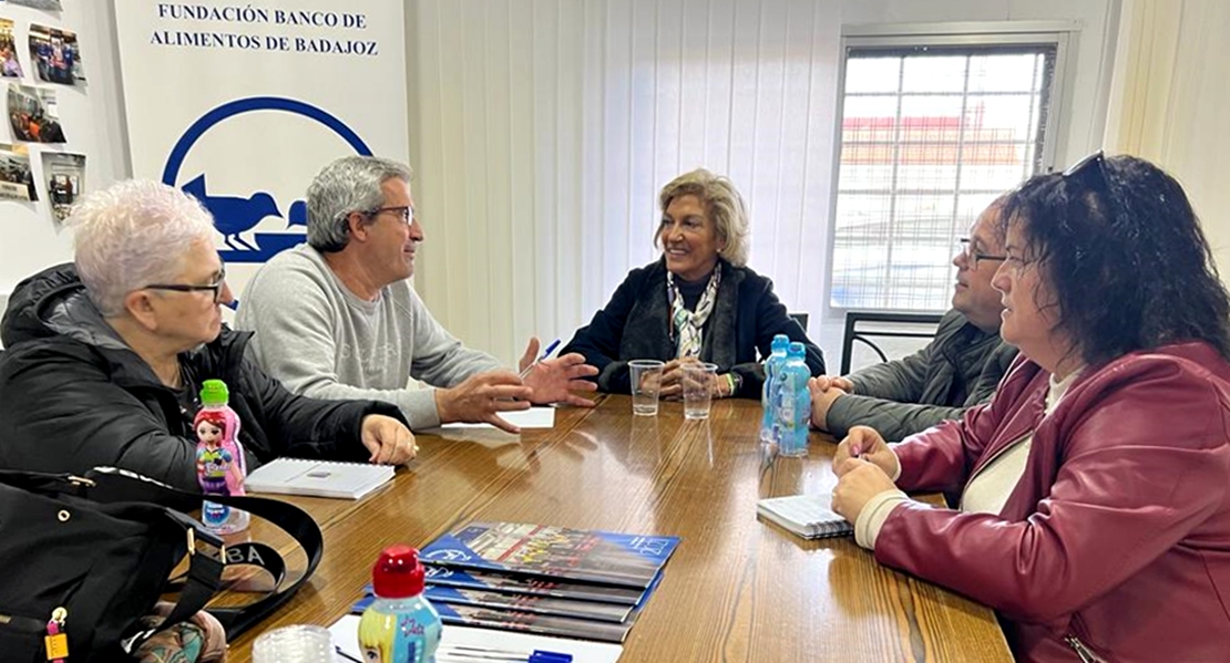 Reunión entre el Banco de Alimentos (BA) y los municipios afectados por las inundaciones