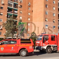 Incendio en un edificio de la avenida del Perú: &quot;Ha sido muy angustioso&quot;