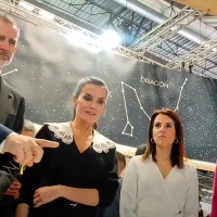 Los Reyes visitan el stand de Extremadura en FITUR 2023