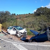 Cinco heridos en una colisión ocurrida en la N-630