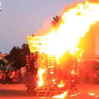 Imágenes de Las Candelas de la margen derecha de Badajoz