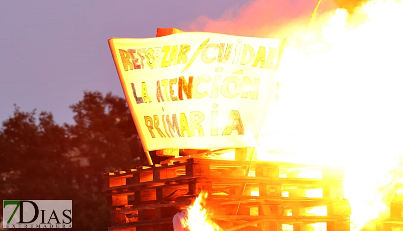 Imágenes de Las Candelas de la margen derecha de Badajoz