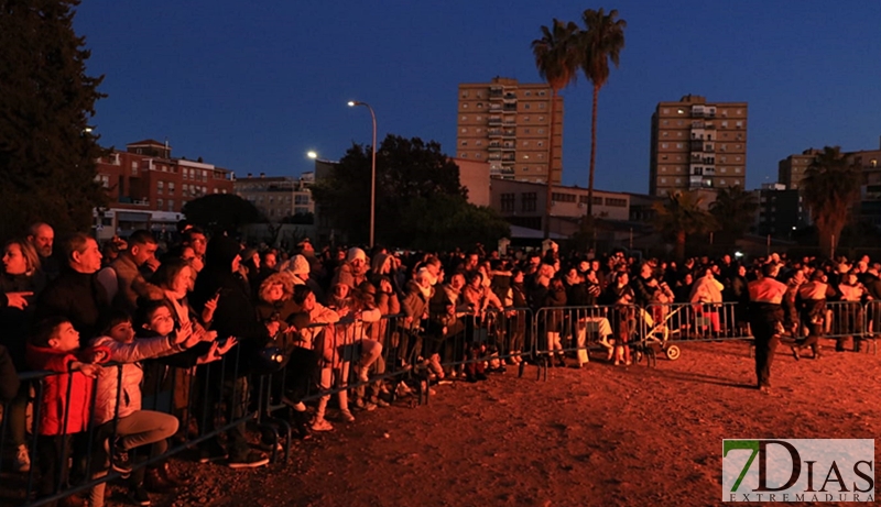 Imágenes de Las Candelas de la margen derecha de Badajoz