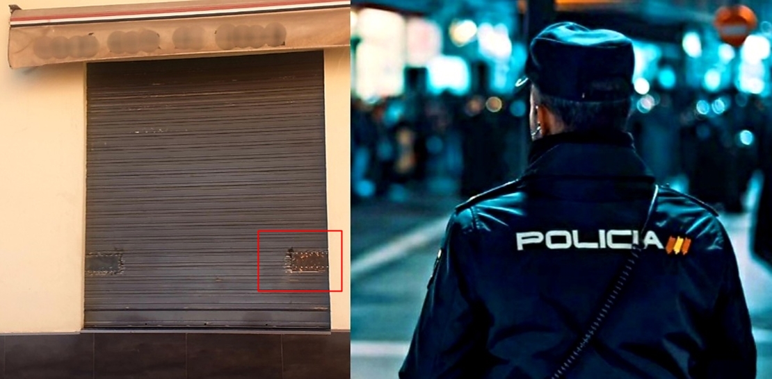 La Policía investiga el robo de madrugada en un establecimiento comercial de Badajoz