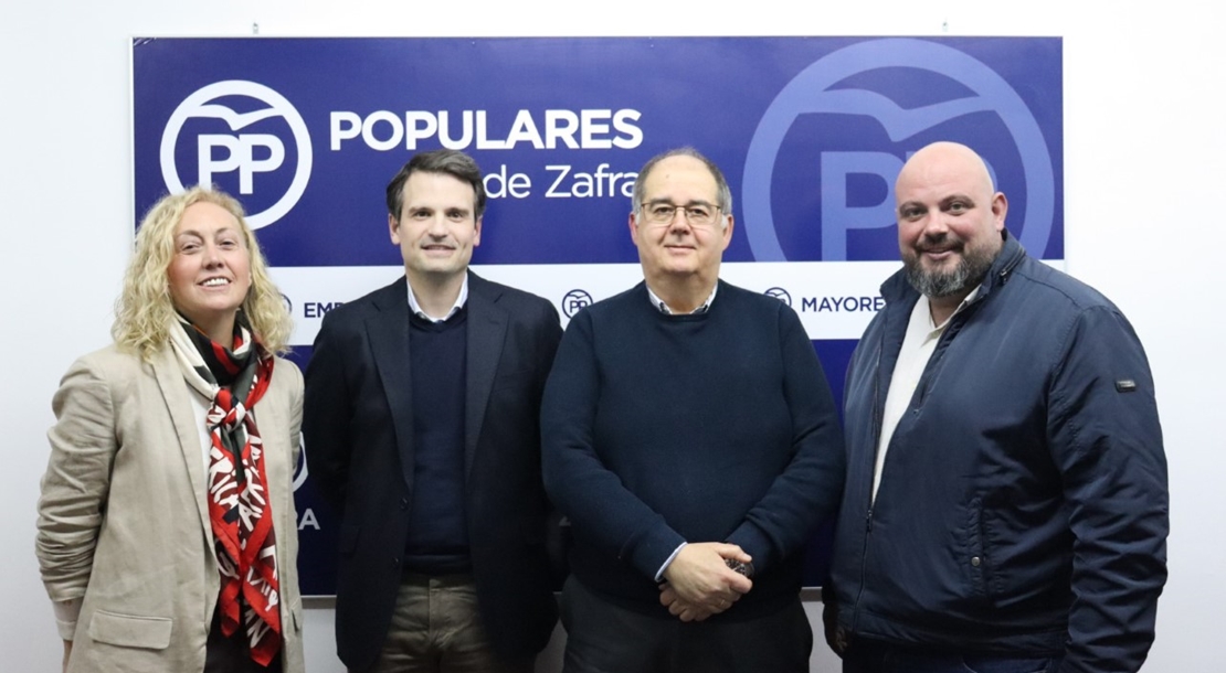 Juan Carlos Fernández volverá a encabezar la lista del PP en Zafra