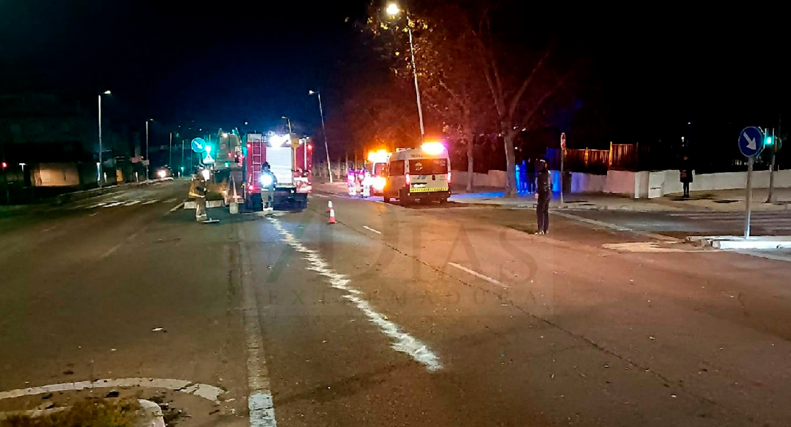 Accidente en la &#39;autopista&#39; de Badajoz