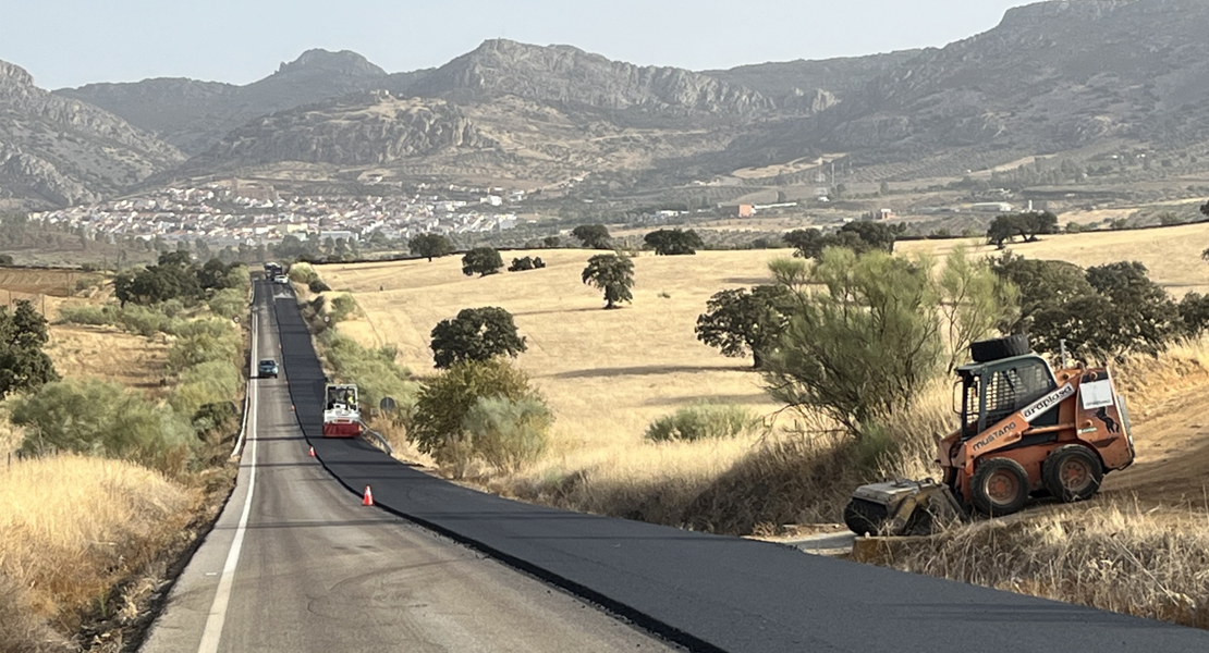 Finalizan importantes inversiones en carreteras de Badajoz