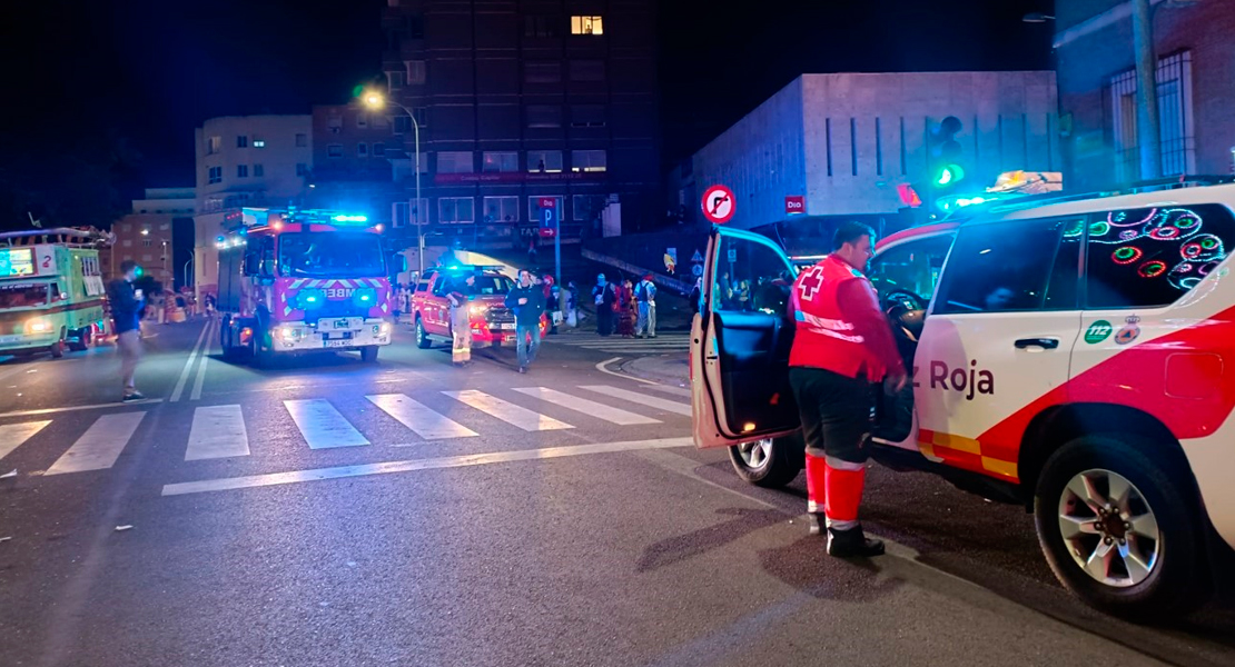 Un atropello y 7 heridos en reyertas el sábado de Carnaval en Badajoz