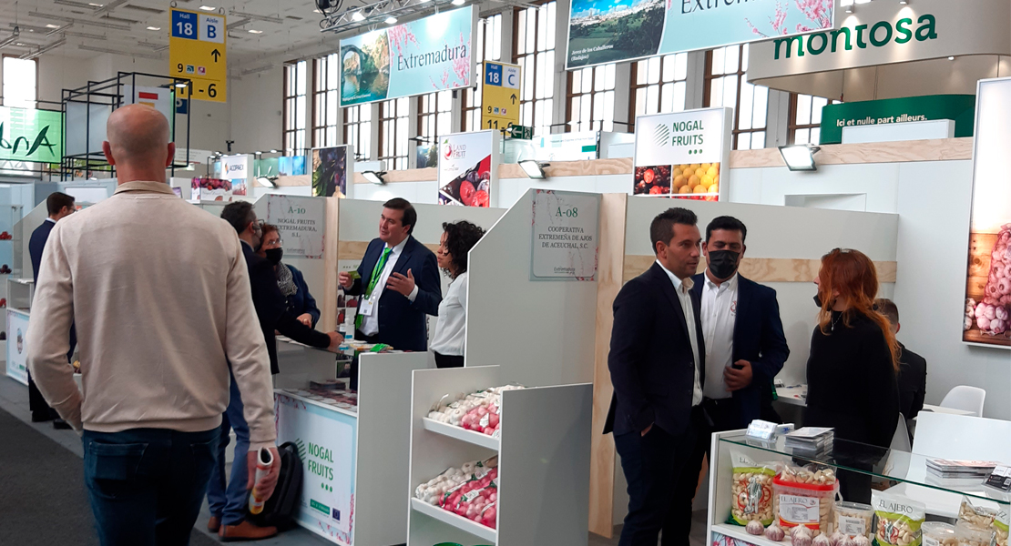 23 empresas mostrarán en Berlín la calidad del sector hortofrutícola extremeño