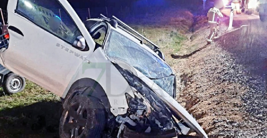 Muere el hombre que resulto herido de gravedad en un accidente en la N-521