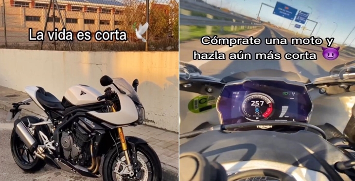 Investigados por grabarse a más de 200 km/h y subirlo a las redes sociales