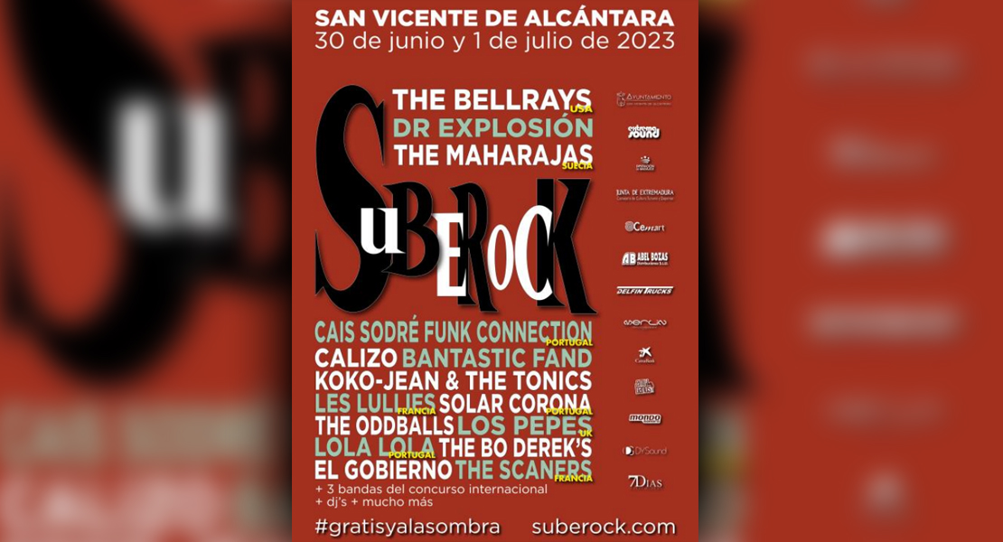 SubeRock presenta cartel: el más internacional de todos los tiempos