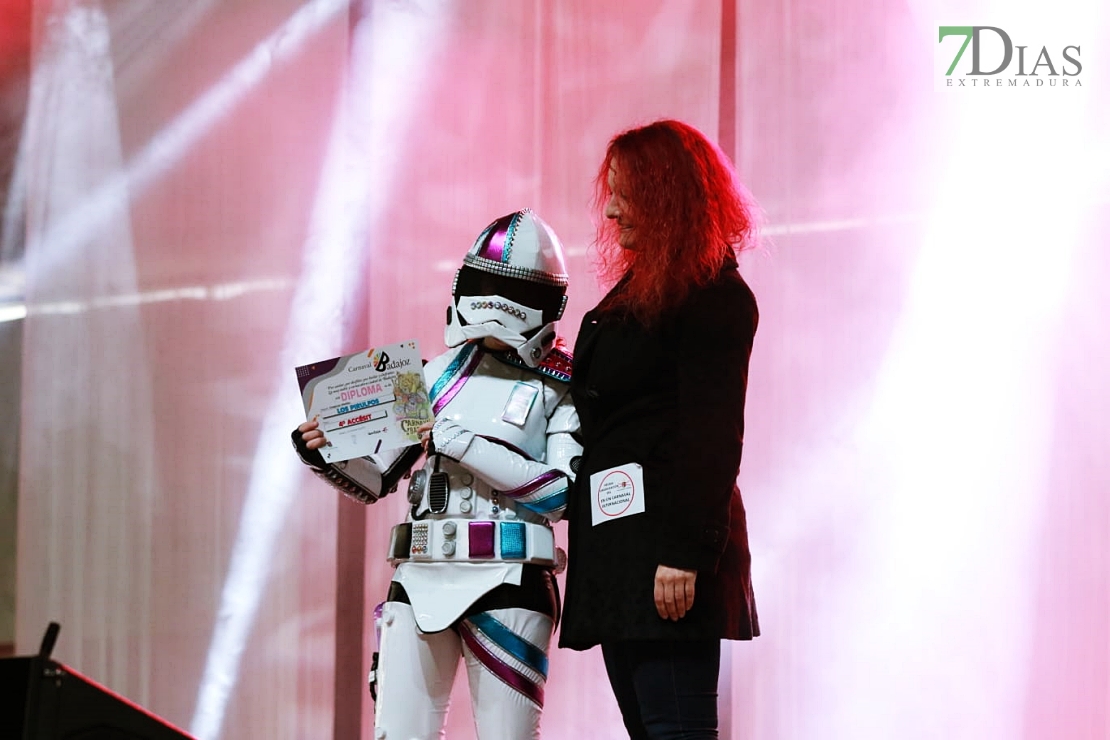 Imágenes que deja la entrega de premios del Carnaval de Badajoz